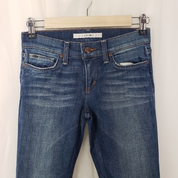 Joe's Jeans Socialite Kicker jeans ankle crop Ryder II wash size 24 - Picture 2 of 8